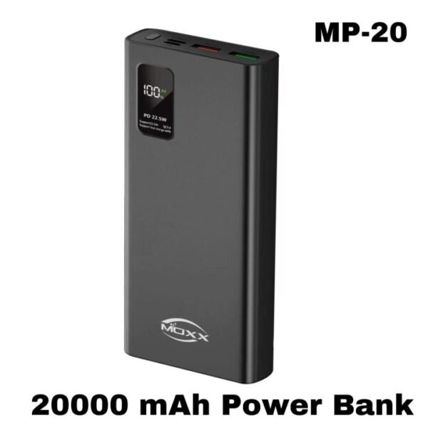 MOXX 22.5W Fast Charging 20000 Power Bank (MP-PB20)