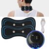 Tens Units EMS Mini Massager,Muscle Stimulator Full Body Relaxation Machine Rechargeable Device for Legs Back Neck Pain Relief Electromagnetic Therapy For Unisex