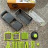 Veggie Slicer 16pcs, Slices Dices and Grates Food Easily with no hassle, Veggie Chopper Multifunctional Food Chopper 16-in-1 Kitchen Vegetable Cutter 1 Set,