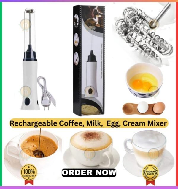 Coffee Mixer Automatic Milk Beverage Foamer Cream Whisk Cooking Stirrer Egg Beater